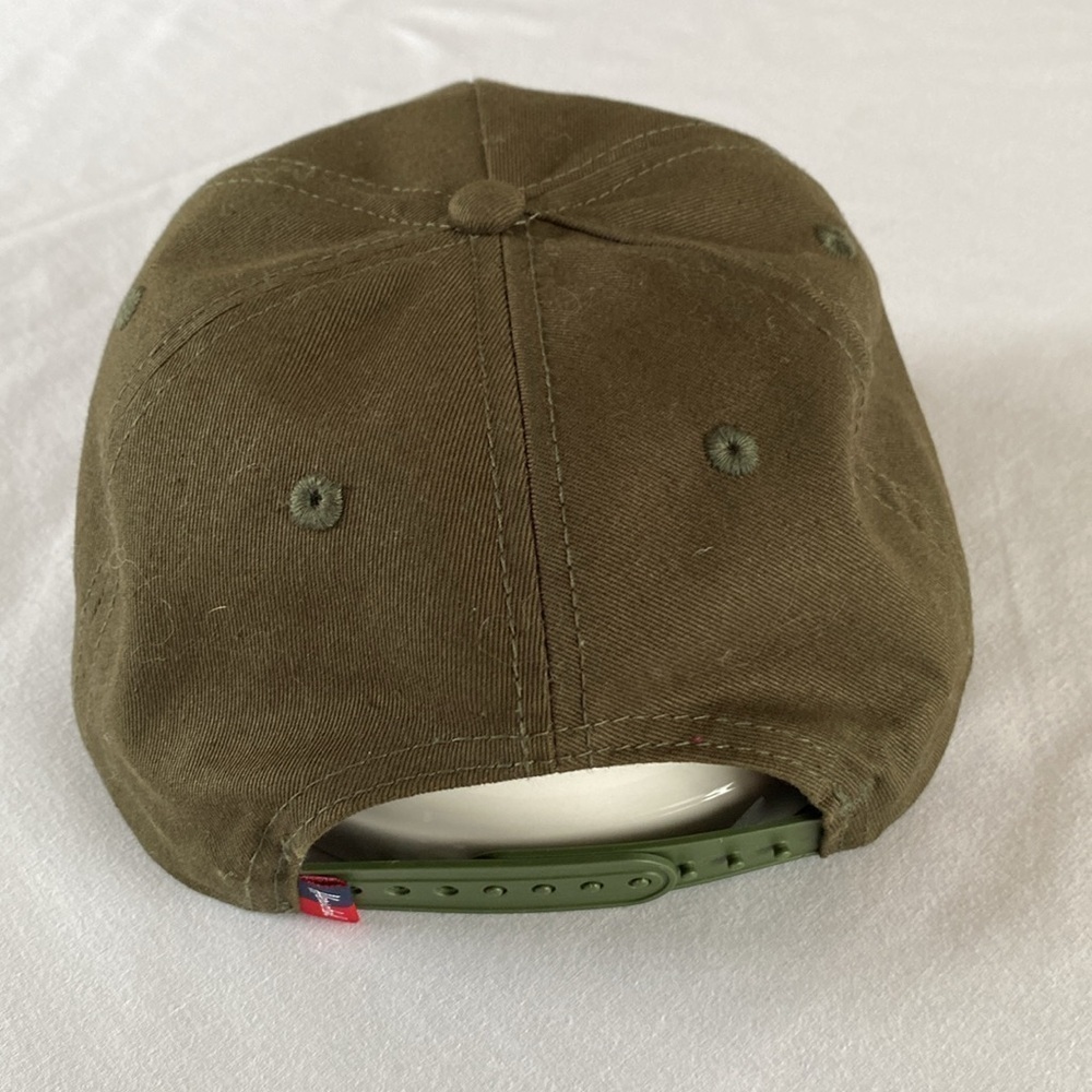 Herschel Tall Mesh Shop Cap Ivy Military Army Green 6 Panel Hat. OSFM - Picture 6 of 11
